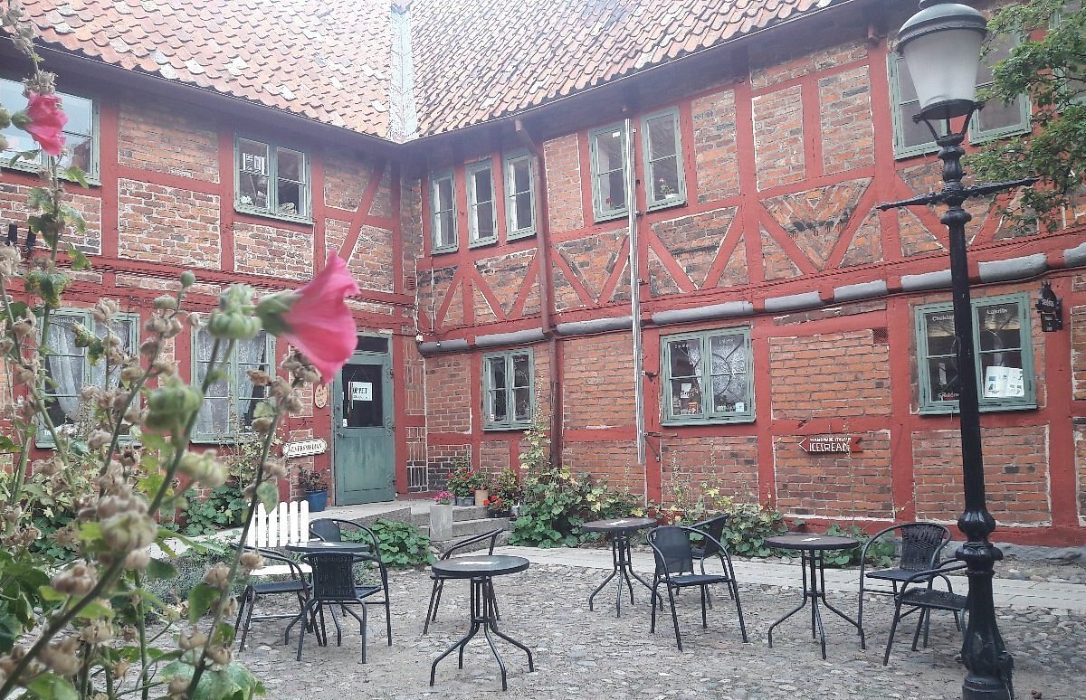 Per Helsas Gård, korsvirkeshus i Ystads gamla stan